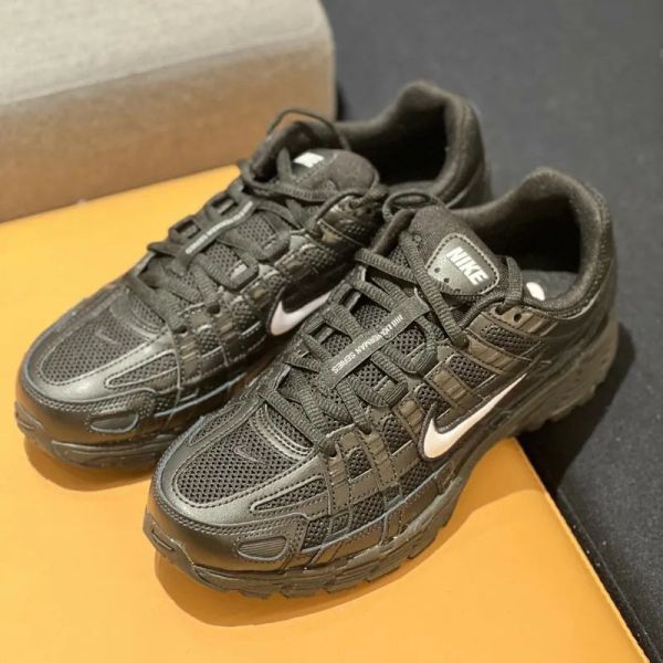 【預購】Nike P-6000 Black White 黑底白勾 全黑 黑魂 復古 Y2K 運動鞋 慢跑鞋 