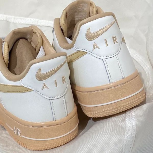 Nike Air Force 1 烘焙拿鐵 白褐 日本限定 