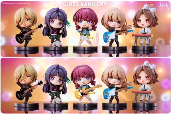 【0729KK】預購 PVC Q版 少女樂團的吶喊 全員套組+限定款仁菜 附特典 PVC Q版 少女樂團的吶喊 全員套組+限定款仁菜 附特典