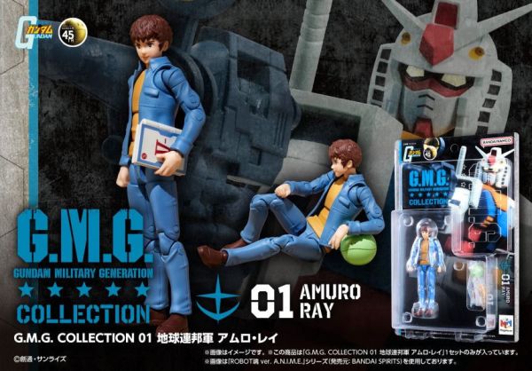 【1013K】預購 G.M.G. COLLECTION 01 機動戰士鋼彈 地球聯邦軍 阿姆羅·雷 G.M.G. COLLECTION 01 機動戰士鋼彈 地球聯邦軍 阿姆羅·雷