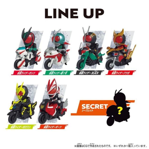 【0616KK】預購 BANDAI 盒玩 假面騎士 爆速推進器盲盒 第一彈 一中盒 6入 BANDAI 盒玩 假面騎士 爆速推進器盲盒 第一彈 一中盒 6入