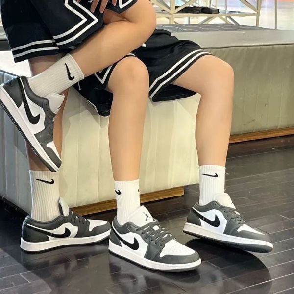 【預購】Nike Air Jordan 1 Low Iron Grey 鋼鐵灰 黑灰 AJ1 男鞋 