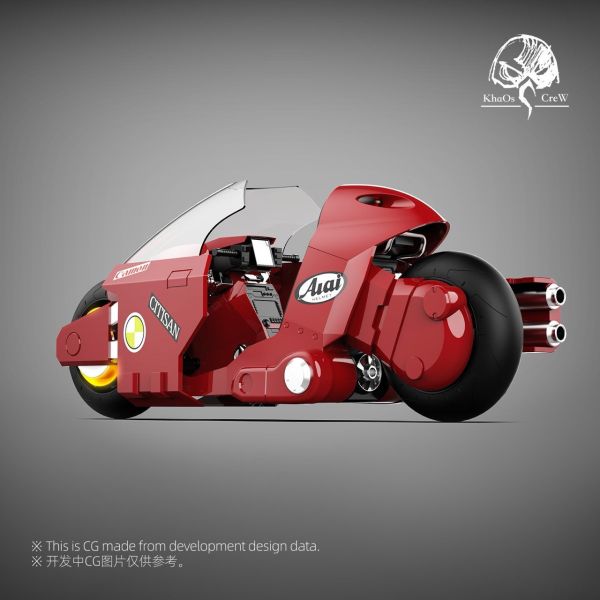 【KK】預購 組裝模型 Khaos Crew混沌小隊 村雨摩托車 組裝模型 Khaos Crew混沌小隊 村雨摩托車