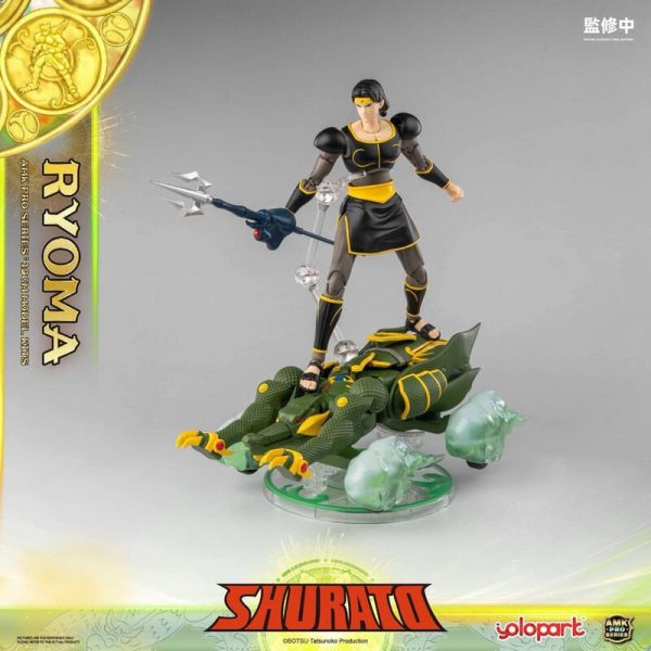 【0729KK】預購 可動完成品 AMK PRO系列《天空戰記 SHURATO》龍王·龍馬 可動完成品 AMK PRO系列《天空戰記 SHURATO》龍王·龍馬
