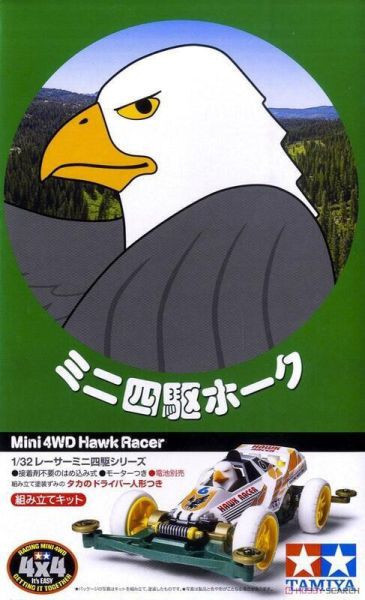 【倉庫現貨】TAMIYA 18087 老鷹HAWK RACER SII 動物車 TAMIYA 18087 老鷹HAWK RACER SII 動物車