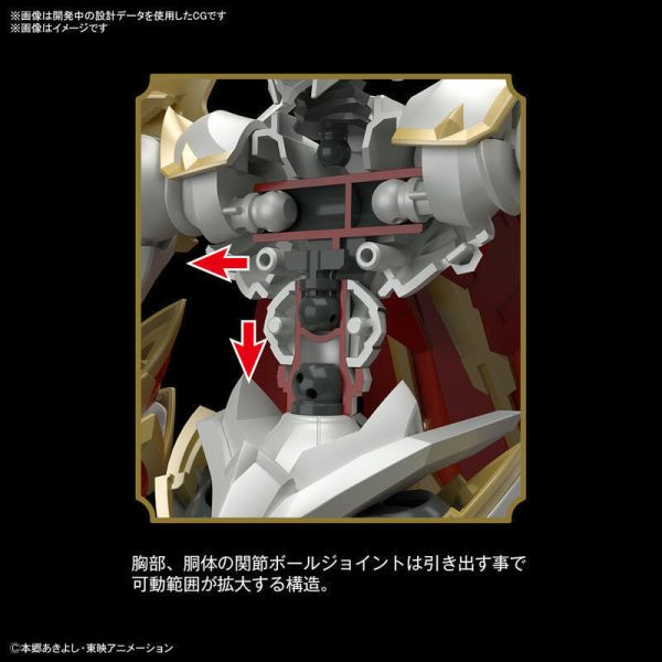【現貨】組裝模型 Figure-rise Standard 數碼寶貝 紅蓮騎士獸 (增幅版) 組裝模型 Figure-rise Standard 數碼寶貝 紅蓮騎士獸 (增幅版)