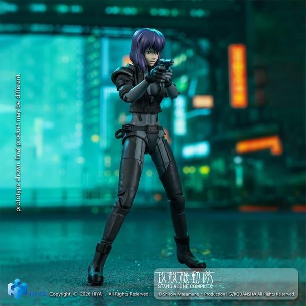 【0819KK】預購 HIYA 海雅 1/12 攻殼機動隊S.A.C. 草薙素子 戰鬥服ver. HIYA 海雅 1/12 攻殼機動隊S.A.C. 草薙素子 戰鬥服ver.