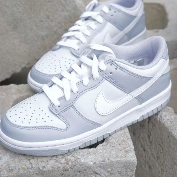 【預購】Nike Dunk Low GS Grey White 雲霧灰 反轉灰白 煙波灰 女鞋 大童鞋 休閒鞋 