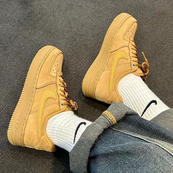 【預購】Nike Air Force 1 Low Flax 小麥色 女鞋 低筒休閒鞋 