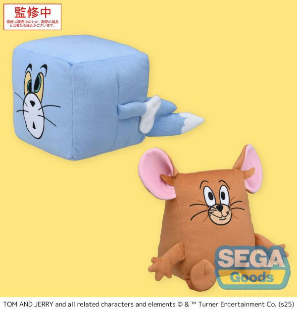 【0730KK】預購 景品 湯姆貓與傑利鼠 絨毛玩偶 Funny Art Ver.(全2種) 景品 湯姆貓與傑利鼠 絨毛玩偶 Funny Art Ver.(全2種)