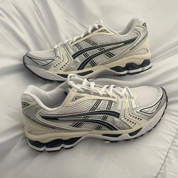 【預購】Asics Gel-Kayano 14 "White Midnight" 白銀黑 JJJ平替款 復古Y2K 運動鞋 