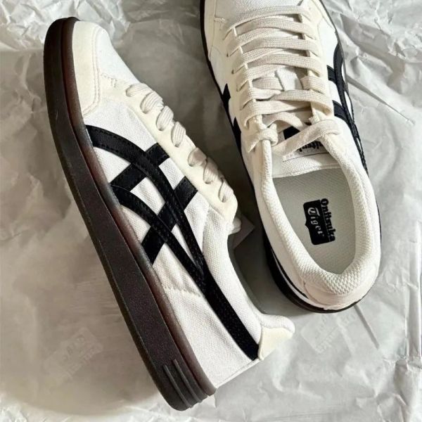 【預購】Onitsuka Tiger Advanti 鬼塚虎 焦糖底 復古 帆布鞋 米白 