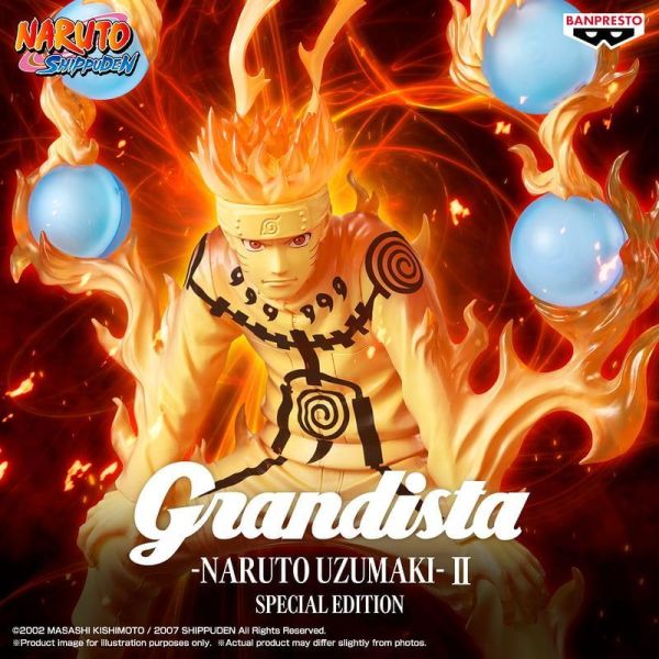 【0603KK】預購 BANPRESTO 景品 海外限定 火影忍者疾風傳 Grandista 漩渦鳴人 Ⅱ 特別版 BANPRESTO 景品 海外限定 火影忍者疾風傳 Grandista 漩渦鳴人 Ⅱ 特別版