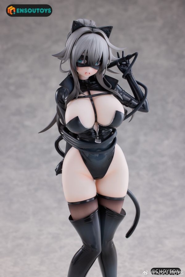 【0828KK】預購 1/7 PVC CHOYEON原畫 貓女Happy醬 灰髮異色版 附特典 1/7 PVC CHOYEON原畫 貓女Happy醬 灰髮異色版 附特典