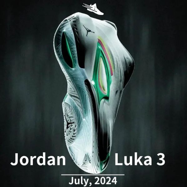 【預購】                    Nike Jordan Luka 3 PF 男 白綠 實戰 緩震 透氣 運動 競速 籃球鞋 HQ5055-107 