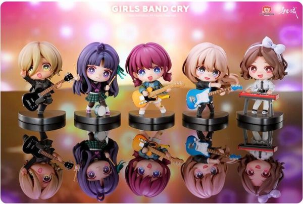 【0729KK】預購 PVC Q版 少女樂團的吶喊 全員套組+限定款仁菜 附特典 PVC Q版 少女樂團的吶喊 全員套組+限定款仁菜 附特典