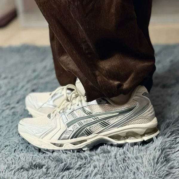 【預購】Asics Gel-Kayano 14 Birch Dark Pewter 白樺木奶油 灰綠 JJJ平替款 復古Y2K 運動鞋 