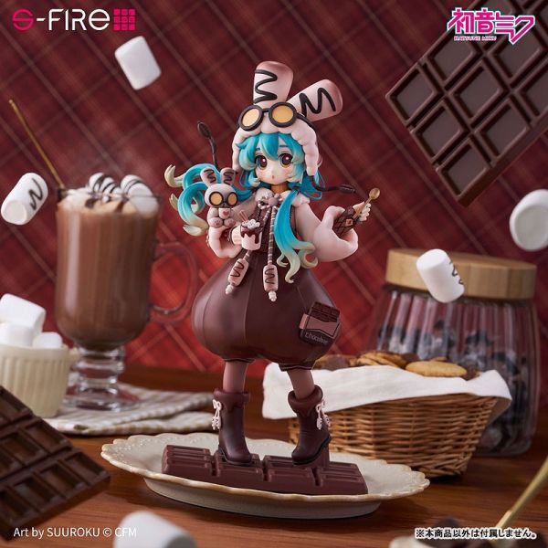 【0914KK】預購 PVC S-FIRE《初音未來系列》初音未來 棉花糖熱可可 PVC S-FIRE《初音未來系列》初音未來 棉花糖熱可可