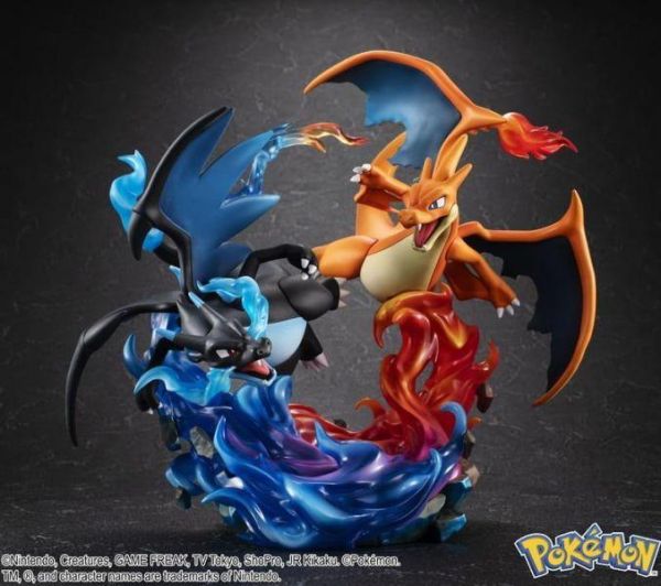 【0413KK】預購 MEGAHOUSE G.E.M.EX 寶可夢 超級噴火龍X & 超級噴火龍Y 附特典 MEGAHOUSE G.E.M.EX 寶可夢 超級噴火龍X & 超級噴火龍Y 附特典