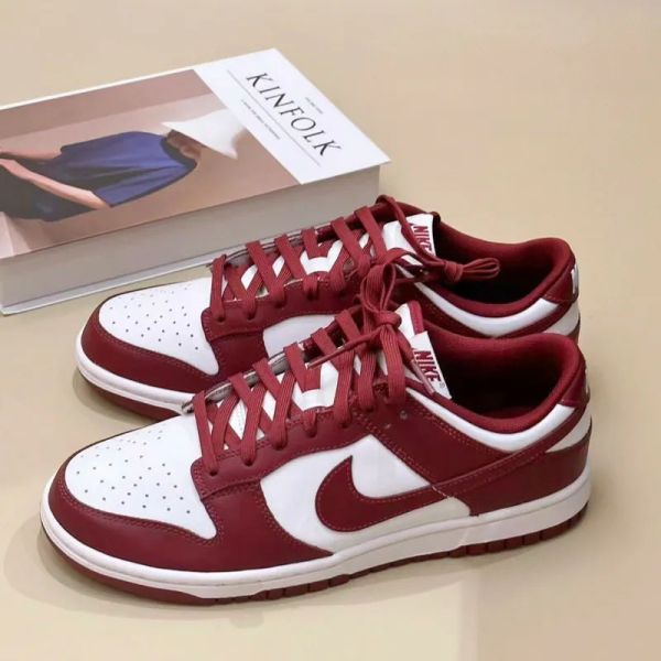 【預購】Nike Dunk Low Retro Team Red 酒紅 球隊紅 紅白 復古紅 深紅 低筒 