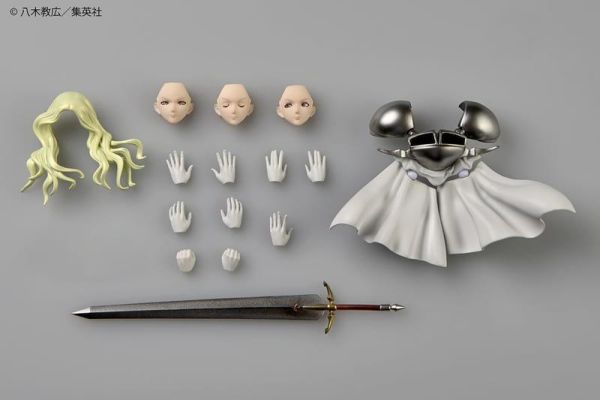 【0630KK】預購 海洋堂 輪轉科技 大劍 獵魔戰記 CLAYMORE 微笑的泰莉莎 一般版 海洋堂 輪轉科技 大劍 獵魔戰記 CLAYMORE 微笑的泰莉莎 一般版