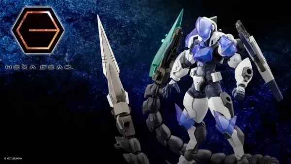 【預購】1/24 Hexa Gear 六角機牙 牙機將 擴展裝甲型 主教 Bishop 組裝模型(HG141) 1/24 Hexa Gear 六角機牙 牙機將 擴展裝甲型 主教 Bishop 組裝模型(HG141)
