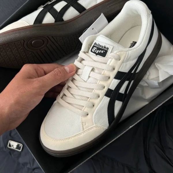 【預購】Onitsuka Tiger Advanti 鬼塚虎 焦糖底 復古 帆布鞋 米白 