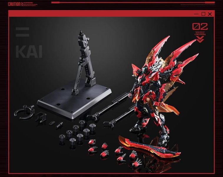 【0530KK】預購 核金重構 王者榮耀 鎧 絳天戰甲 組裝可動模型 核金重構 王者榮耀 鎧 絳天戰甲 組裝可動模型