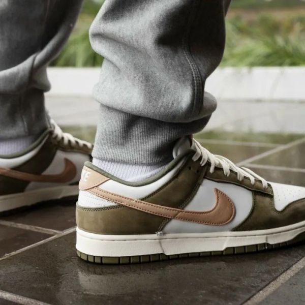 【預購】Nike Dunk Low Premium Medium Olive 抹茶拿鐵 橄欖綠 墨綠 乾燥粉 低筒 休閒鞋 