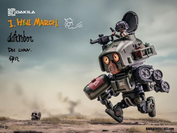 【0209KK】預購 DAKILA HELL MARCH 第一彈 D01 LAVN 伊凡 變形機甲 DAKILA HELL MARCH 第一彈 D01 LAVN 伊凡 變形機甲
