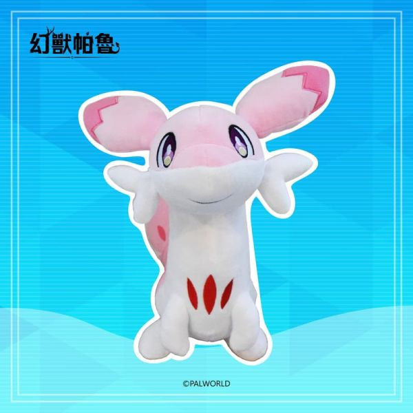 【1127KK】預購 幻獸帕魯 Palworld 桃旋鼬 絨毛娃娃 幻獸帕魯 Palworld 桃旋鼬 絨毛娃娃