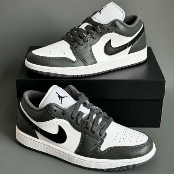 【預購】Nike Air Jordan 1 Low Iron Grey 鋼鐵灰 黑灰 AJ1 男鞋 