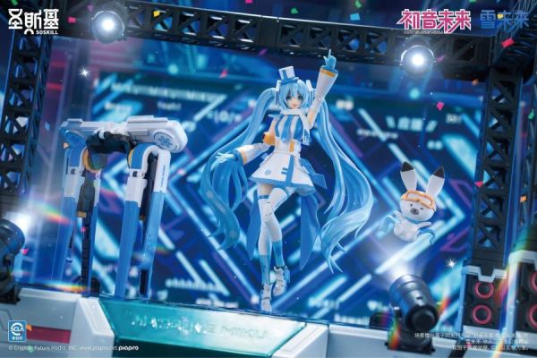 【KK】預購 組裝模型 聖斯基 X 初音未来 雪未来-冰點回響 組裝模型 聖斯基 X 初音未来 雪未来-冰點回響