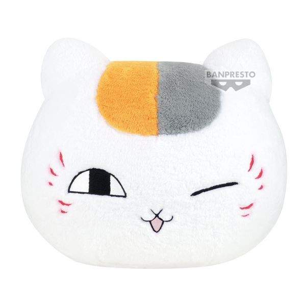 【0806KK】預購 景品《夏目友人帳 》貓咪老師臉型抱枕 眨眼Ver. 景品《夏目友人帳 》貓咪老師臉型抱枕 眨眼Ver.