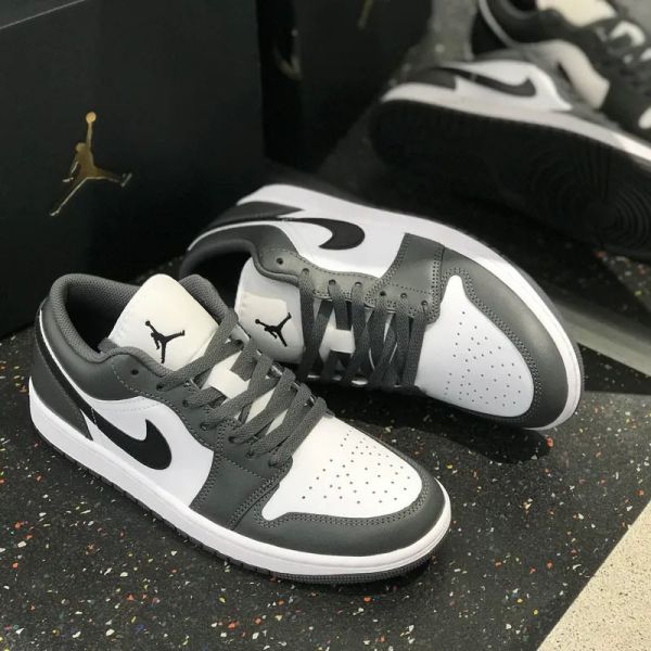 【預購】Nike Air Jordan 1 Low Iron Grey 鋼鐵灰 黑灰 AJ1 男鞋 