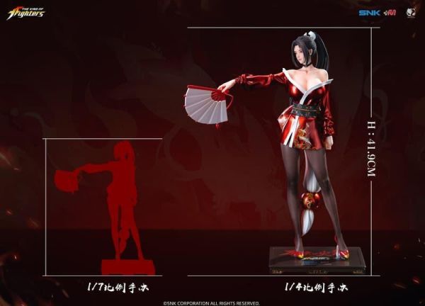 【0407KK】預購 BearPanda 1/4 PVC SNK授權 格鬥天王 不知火舞 附特典 BearPanda 1/4 PVC SNK授權 格鬥天王 不知火舞 附特典