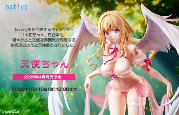 【1019KK】預購 1/5.5 PVC karory原畫 天使醬 1/5.5 PVC karory原畫 天使醬