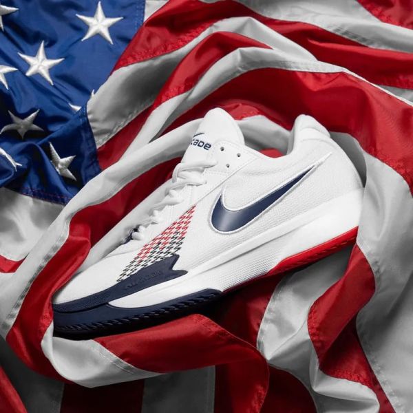 【預購】Nike Air Zoom GT Cut Academy EP Team USA 美國隊奧運配色 白紅藍 夢之隊 緩震 實戰籃球鞋 FB2598-104 