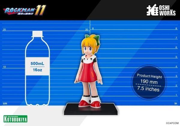 【0506KK】預購 壽屋 OSHI WORKS 心推工坊 洛克人11 蘿露 完成品 壽屋 OSHI WORKS 心推工坊 洛克人11 蘿露 完成品