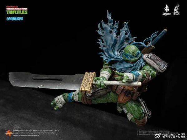 【0403KK】預購 HEATBOYS HEATFIG 忍者龜 李奧納多 達文西 1/9 完成品可動人偶 豪華版 HEATBOYS HEATFIG 忍者龜 李奧納多 達文西 1/9 完成品可動人偶 豪華版