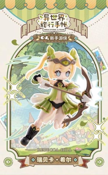 【0701KK】預購 PR Production 組裝模型 異世界旅行手帳 第四彈 新手遊俠 新人弓箭手 瑞貝卡‧希爾 PR Production 組裝模型 異世界旅行手帳 第四彈 新手遊俠 新人弓箭手 瑞貝卡‧希爾
