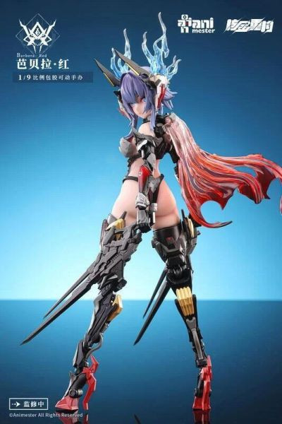【0619KK】預購 1/9 包膠可動 大漫匠 Animester & 核金重構 雷霆特遣隊 芭貝拉‧紅 1/9 包膠可動 大漫匠 Animester & 核金重構 雷霆特遣隊 芭貝拉‧紅