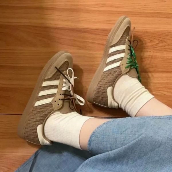 Adidas Samba OG Cardboard 編織可可棕 榛果 卡其 麂皮 焦糖底 復古 德訓鞋 