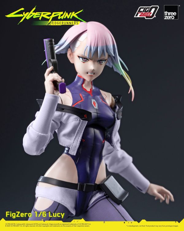 【0728KK】1/6 可動 Figzero《電馭叛客：邊緣行者》露西 1/6 可動 Figzero《電馭叛客：邊緣行者》露西