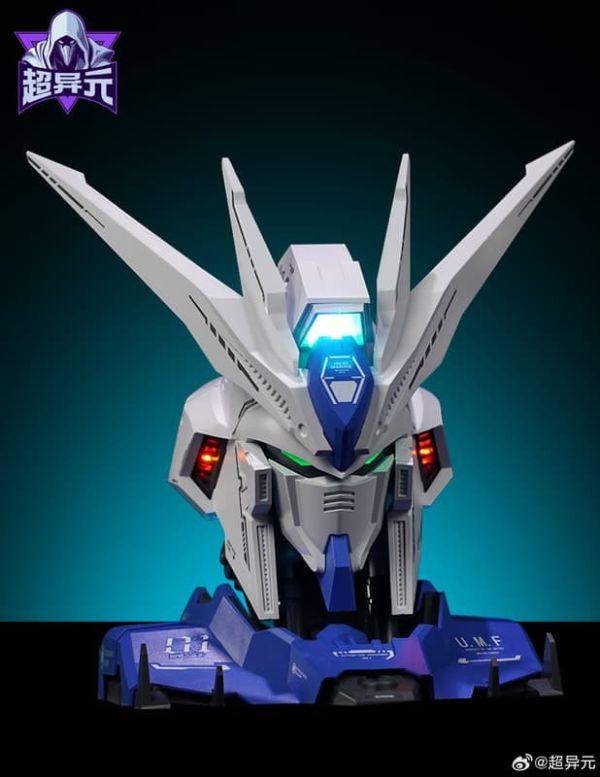 【KK】預購 超異元模型 HW-01 海王勇士精神感應頭像 組裝模型 超異元模型 HW-01 海王勇士精神感應頭像 組裝模型