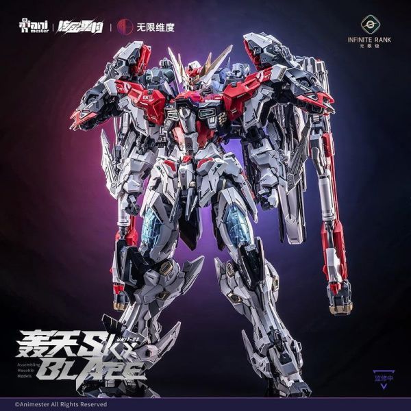 【0802KK】預購 核金重構x無限維度 核心晶者 03號機 轟天號 1/72 可動組裝模型 核金重構x無限維度 核心晶者 03號機 轟天號 1/72 可動組裝模型