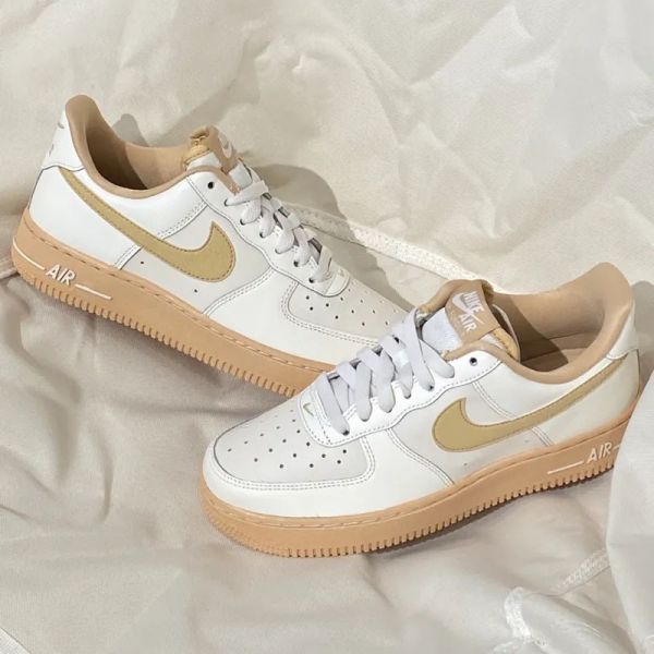 Nike Air Force 1 烘焙拿鐵 白褐 日本限定 