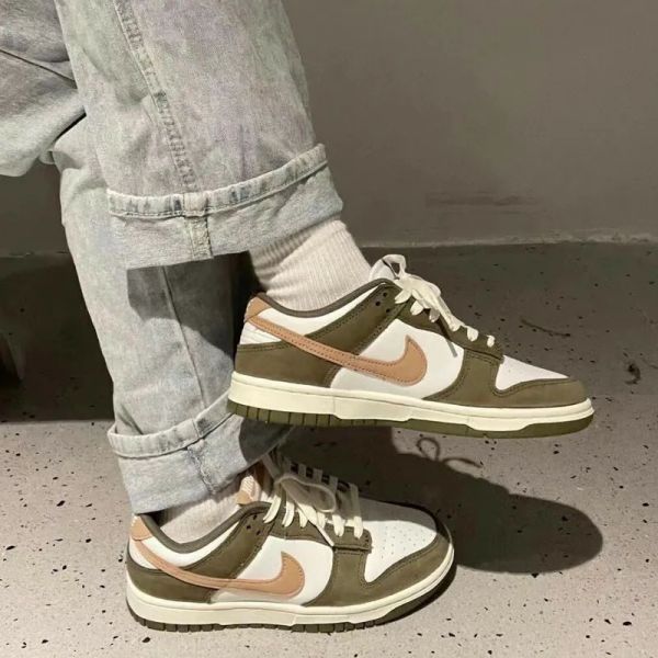 【預購】Nike Dunk Low Premium Medium Olive 抹茶拿鐵 橄欖綠 墨綠 乾燥粉 低筒 休閒鞋 