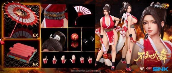【0616KK】預購 TRIEAGLES STUDIO 閃鷹 SNK 拳皇14 不知火舞 1/6 可動人偶 至臻款 TRIEAGLES STUDIO 閃鷹 SNK 拳皇14 不知火舞 1/6 可動人偶 至臻款