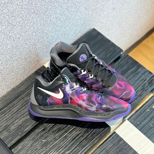 Nike KD17 NRG EP Metro Boomin 男 黑藍 太空 閃電 實戰 籃球鞋 